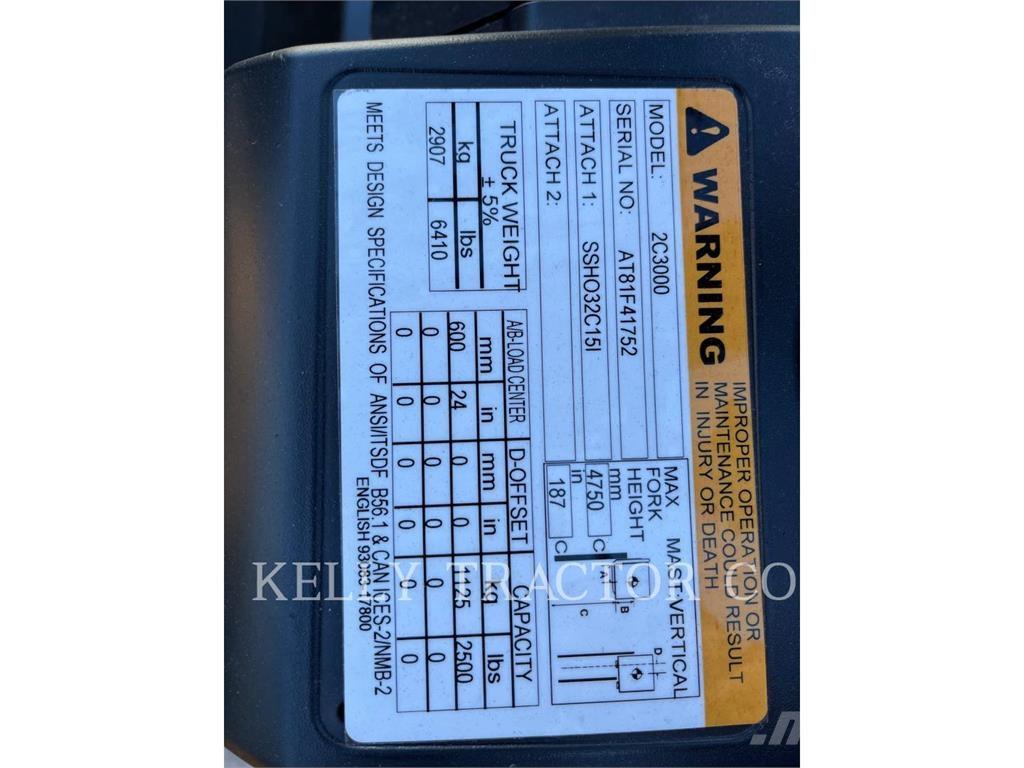 CAT 2C3000 Viličarji - drugo