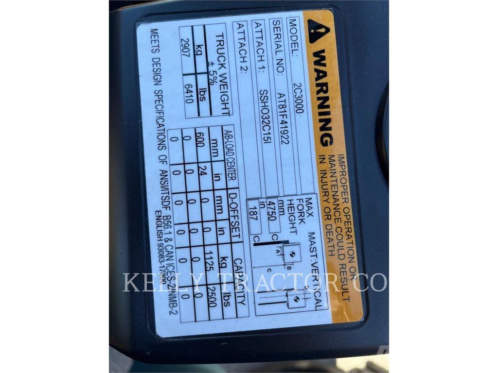 CAT 2C3000 Viličarji - drugo