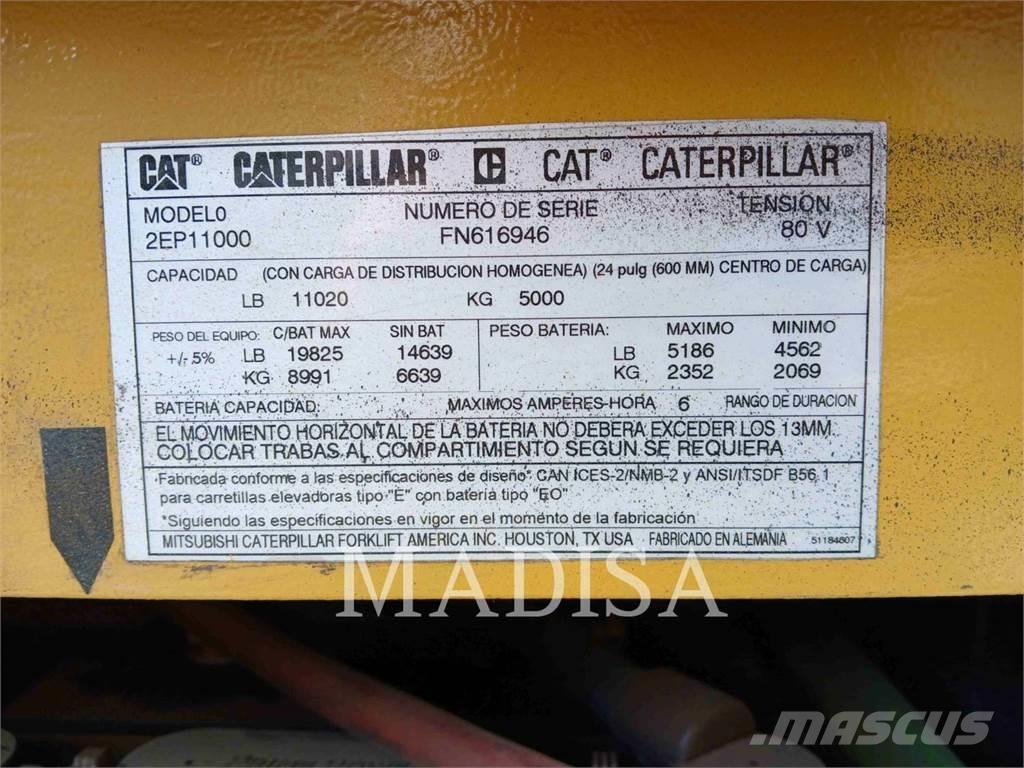 CAT 2EP11000 Električni viličarji