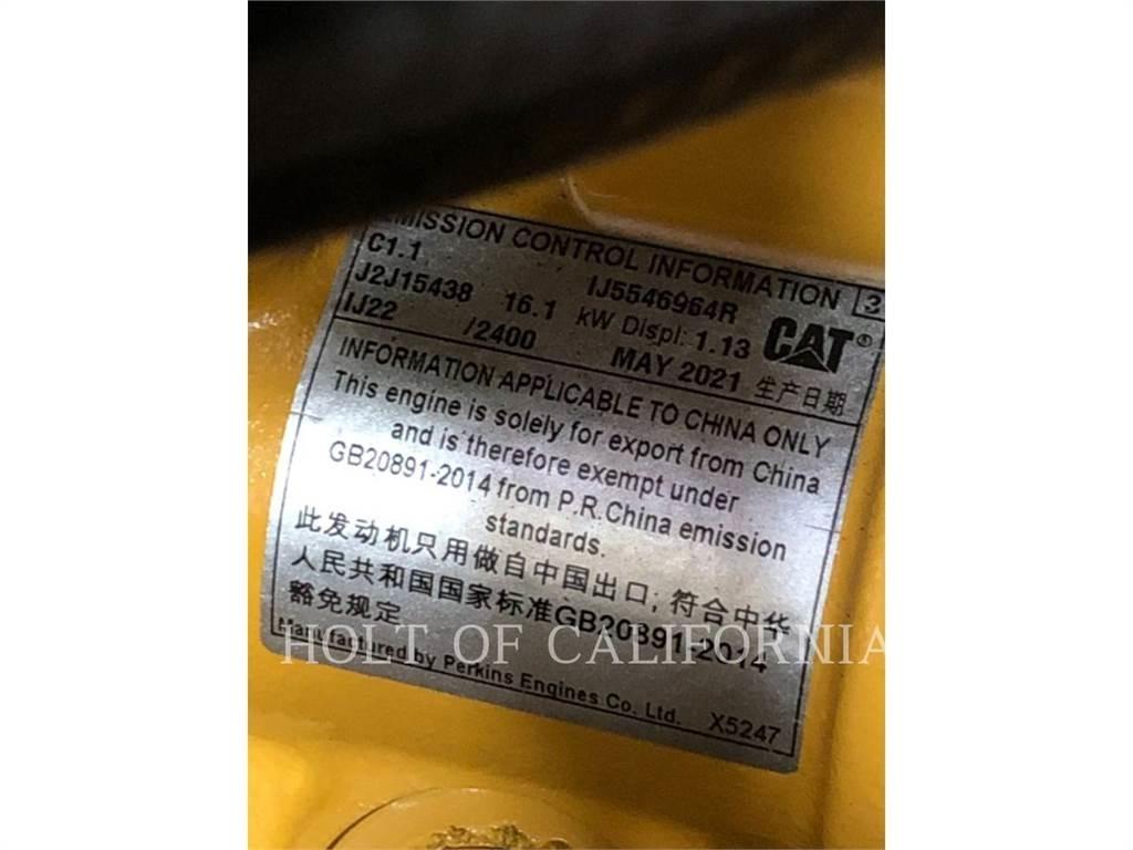 CAT 301.7 Bagri goseničarji
