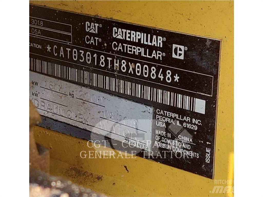CAT 301.8 Bagri goseničarji