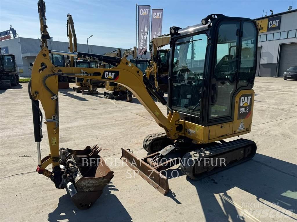 CAT 301.8 Bagri goseničarji