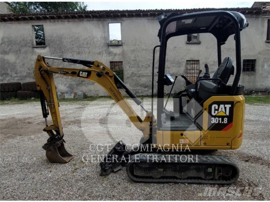 CAT 301.8 Bagri goseničarji