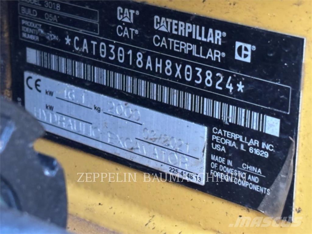 CAT 301.8-05A Bagri goseničarji