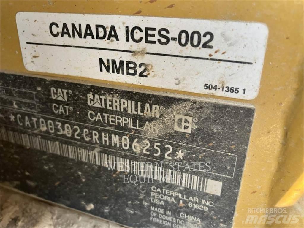 CAT 302 Bagri goseničarji