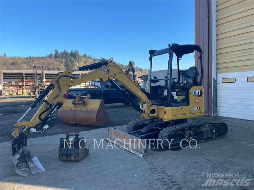 CAT 302.7 Bagri goseničarji
