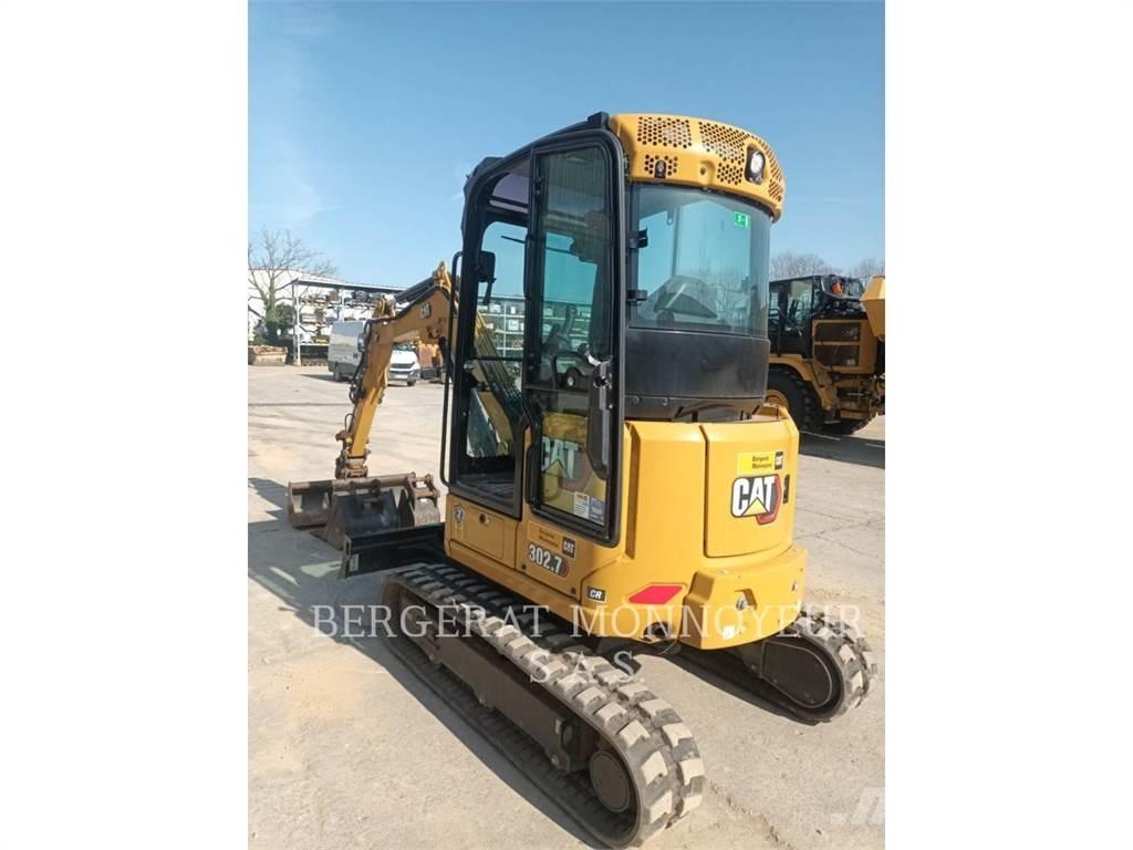 CAT 302.7 Bagri goseničarji
