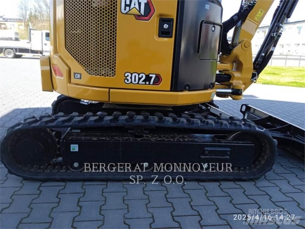 CAT 302.7 Bagri goseničarji