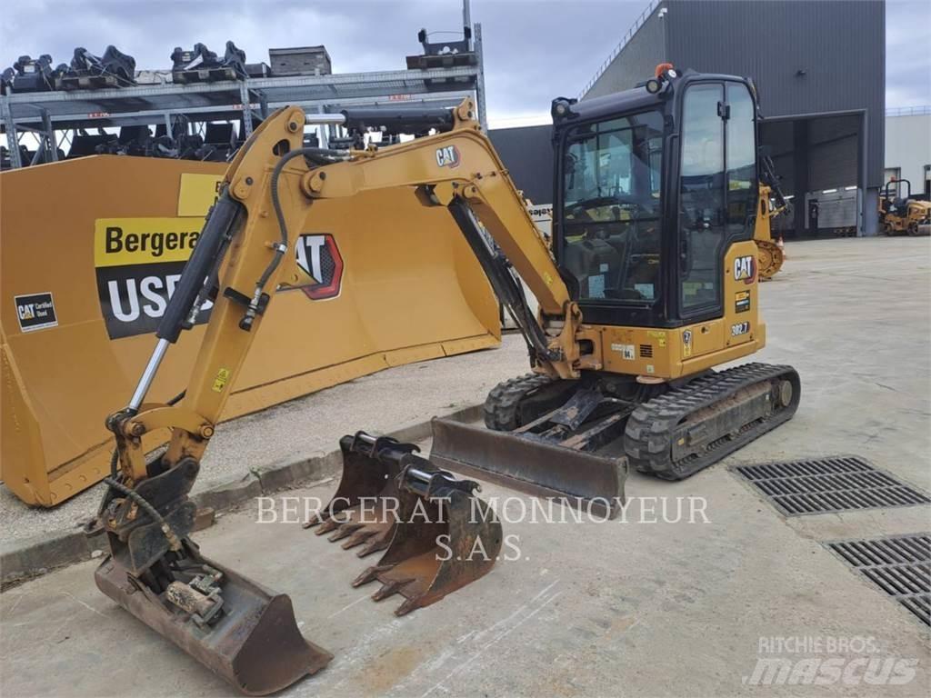 CAT 302.7 Bagri goseničarji
