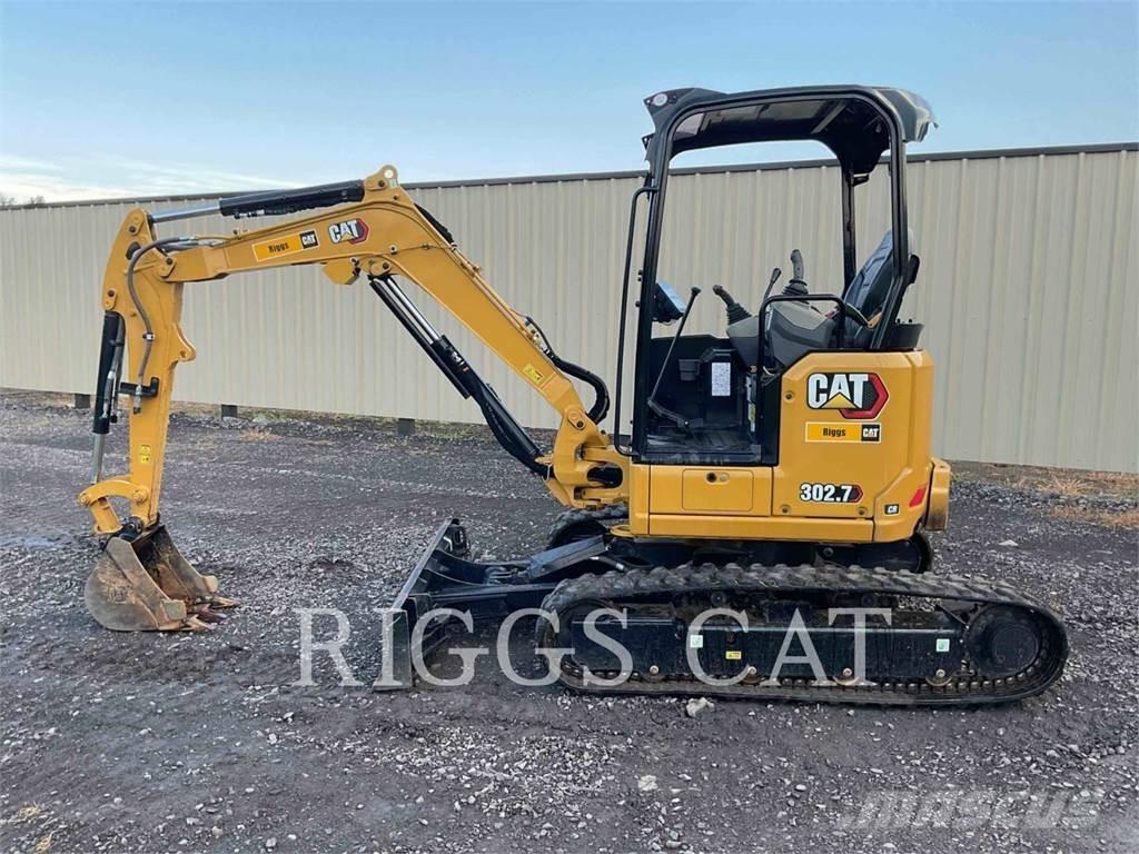 CAT 302.7 Bagri goseničarji