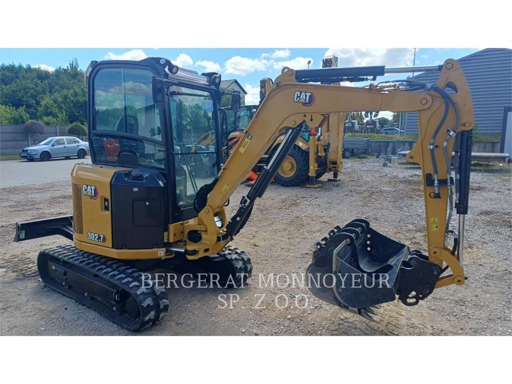 CAT 302.7CR Bagri goseničarji