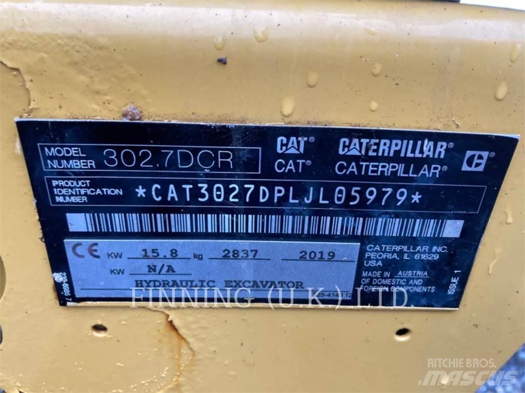 CAT 302.7D CAB Bagri goseničarji