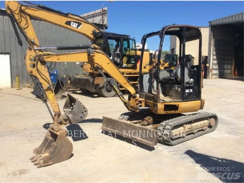 CAT 302.7D CR Bagri goseničarji