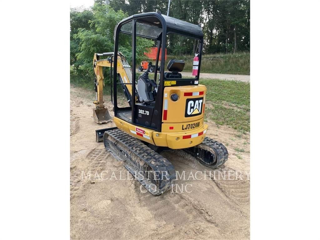 CAT 302.7DCR Bagri goseničarji
