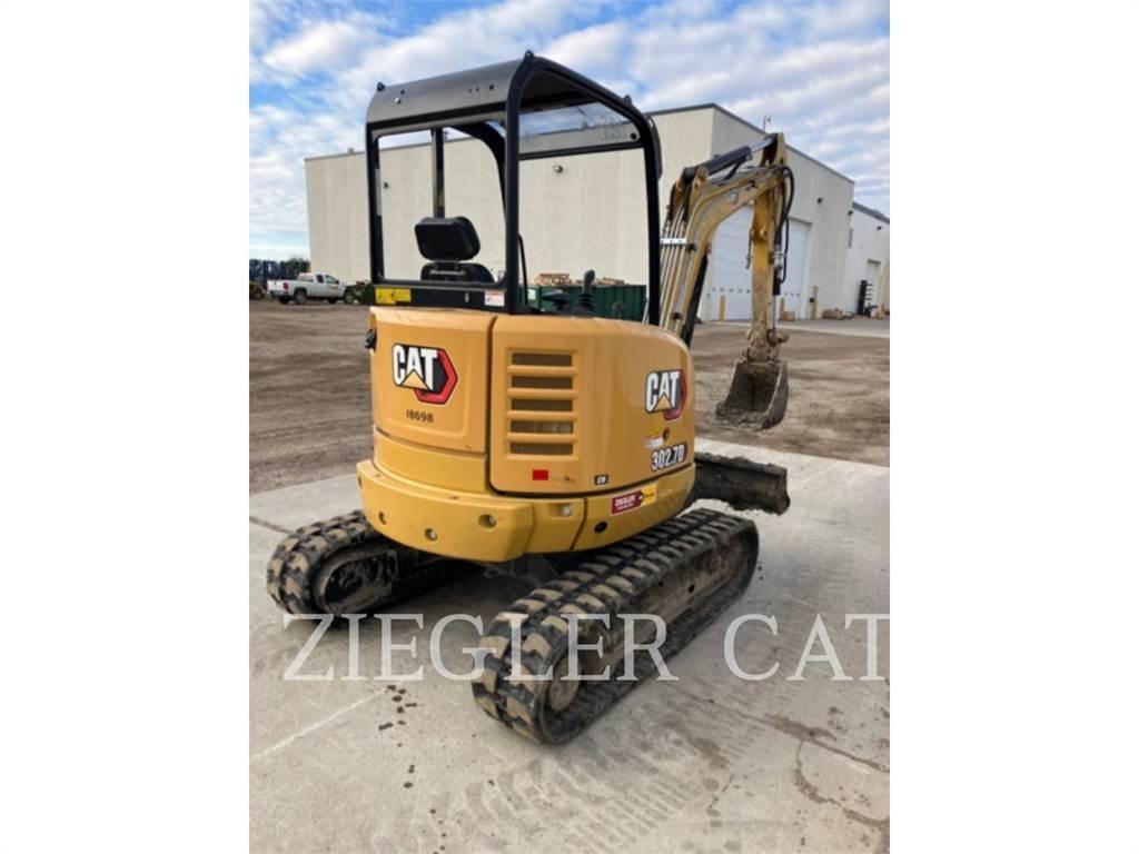 CAT 302.7DCR Bagri goseničarji