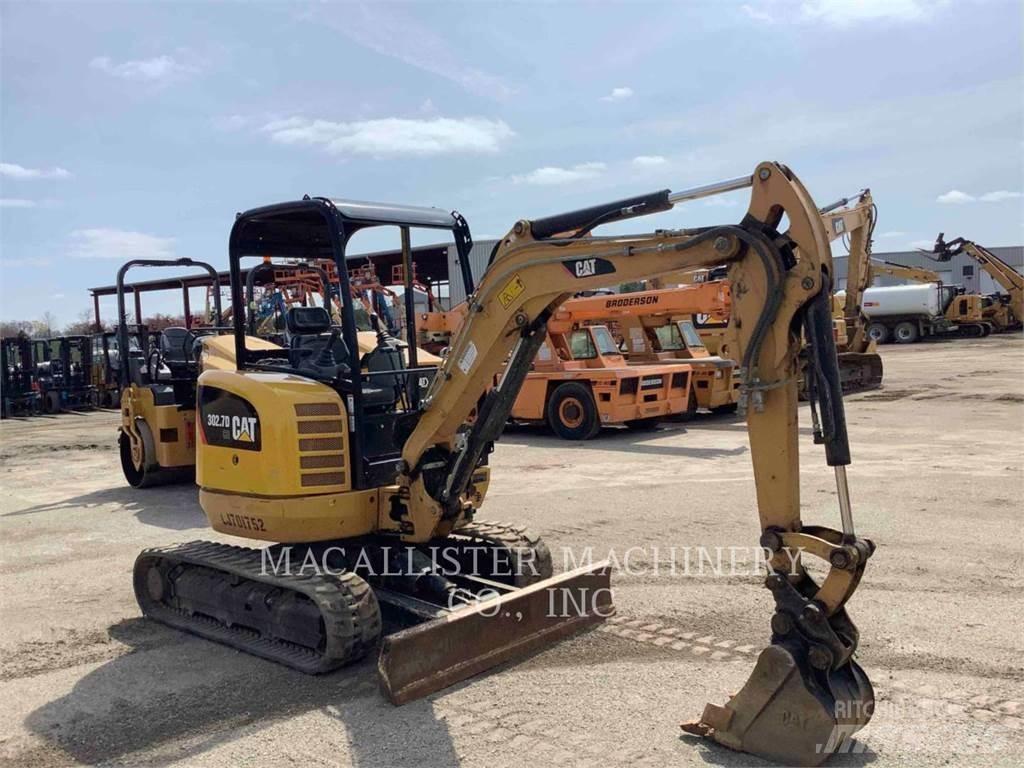 CAT 302.7DCR Bagri goseničarji