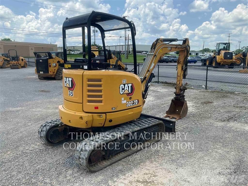 CAT 302.7DCR Bagri goseničarji