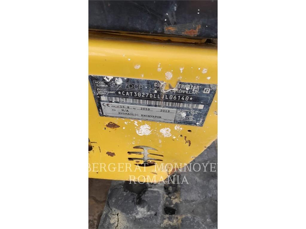 CAT 302.7DCR Bagri goseničarji