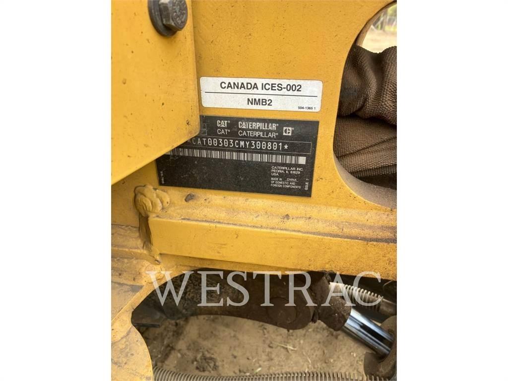 CAT 303 Mini bagri <7t