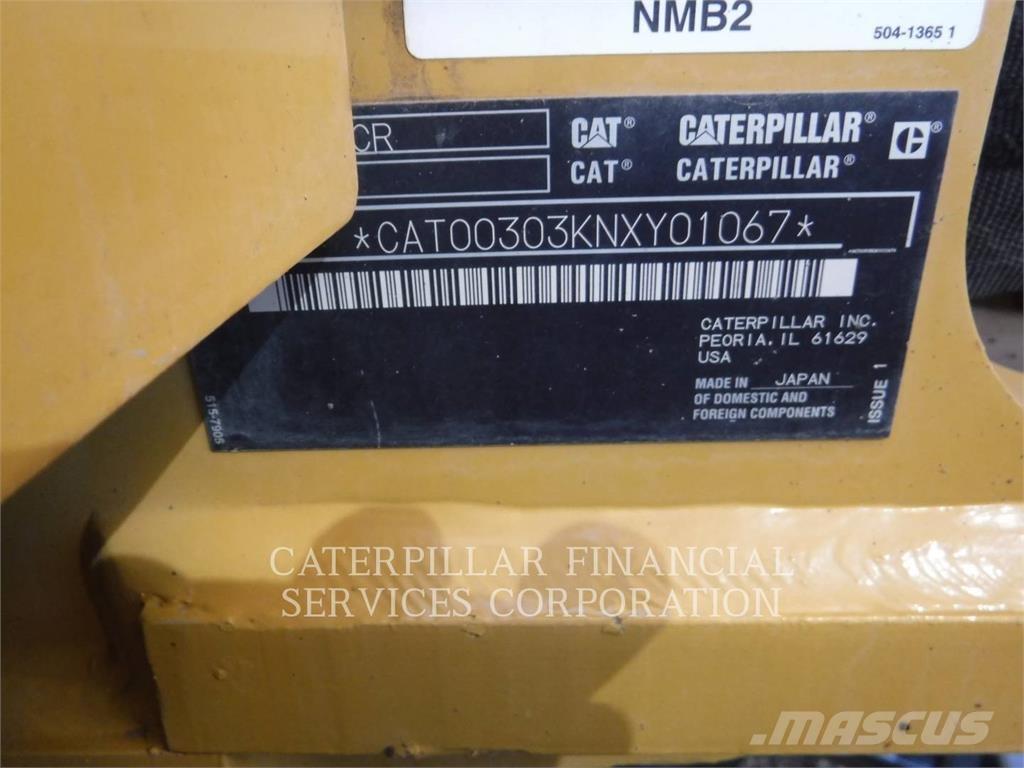 CAT 303-07CR Bagri goseničarji