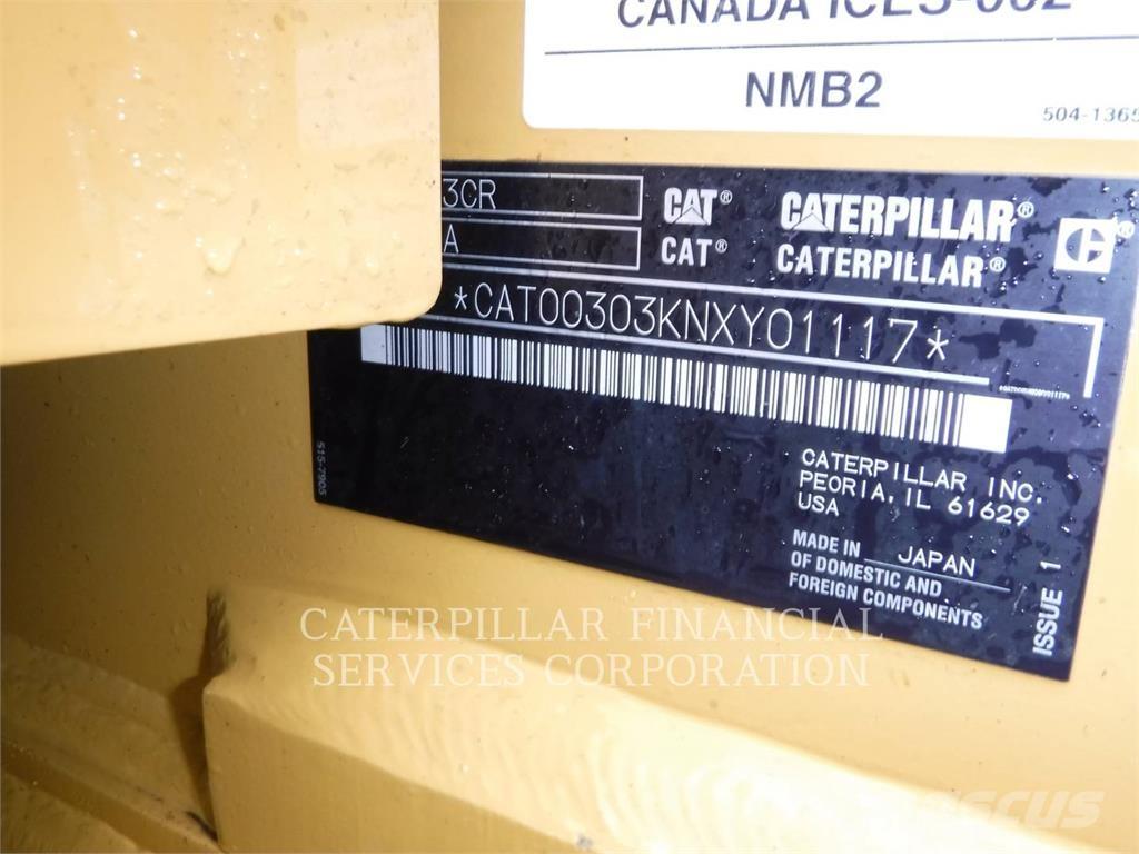 CAT 303-07CR Bagri goseničarji