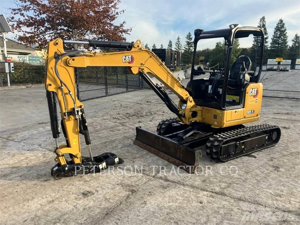 CAT 303.5 Bagri goseničarji