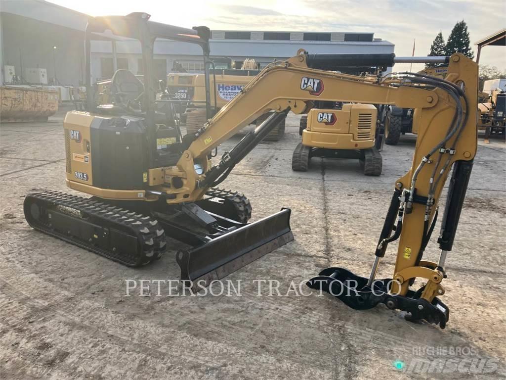 CAT 303.5 Bagri goseničarji
