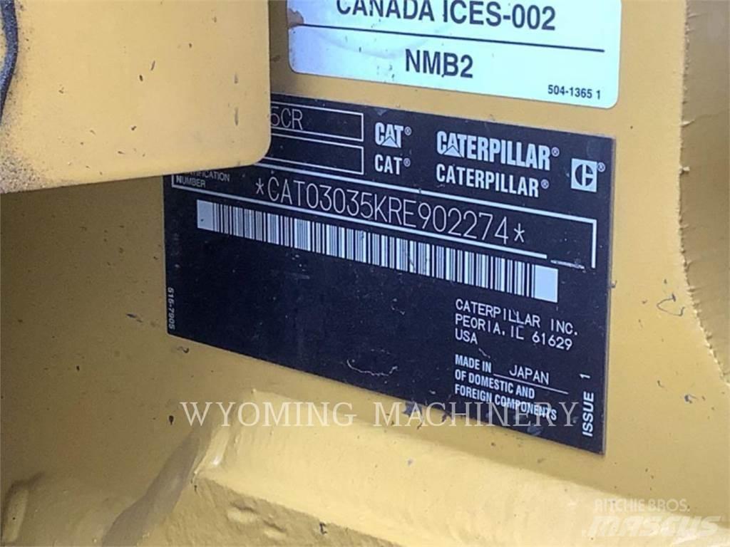 CAT 303.5 Bagri goseničarji