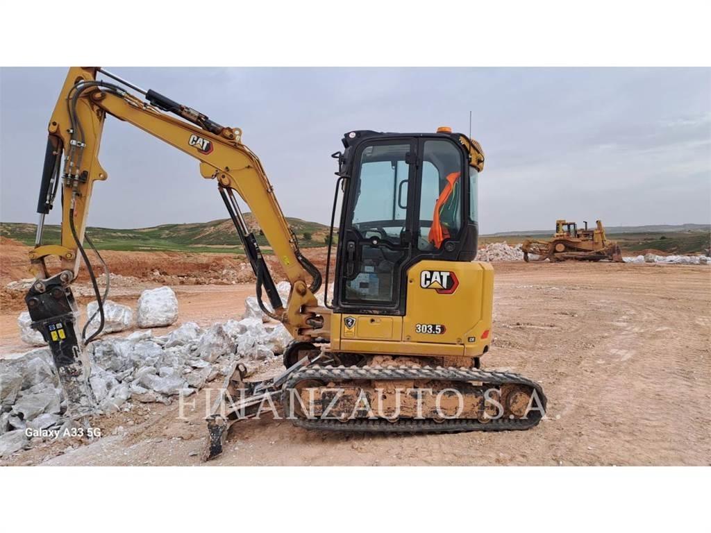 CAT 303.5 Bagri goseničarji