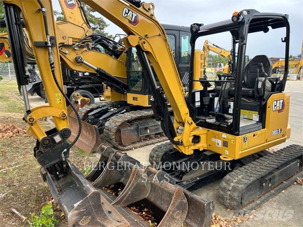 CAT 303.5 Bagri goseničarji
