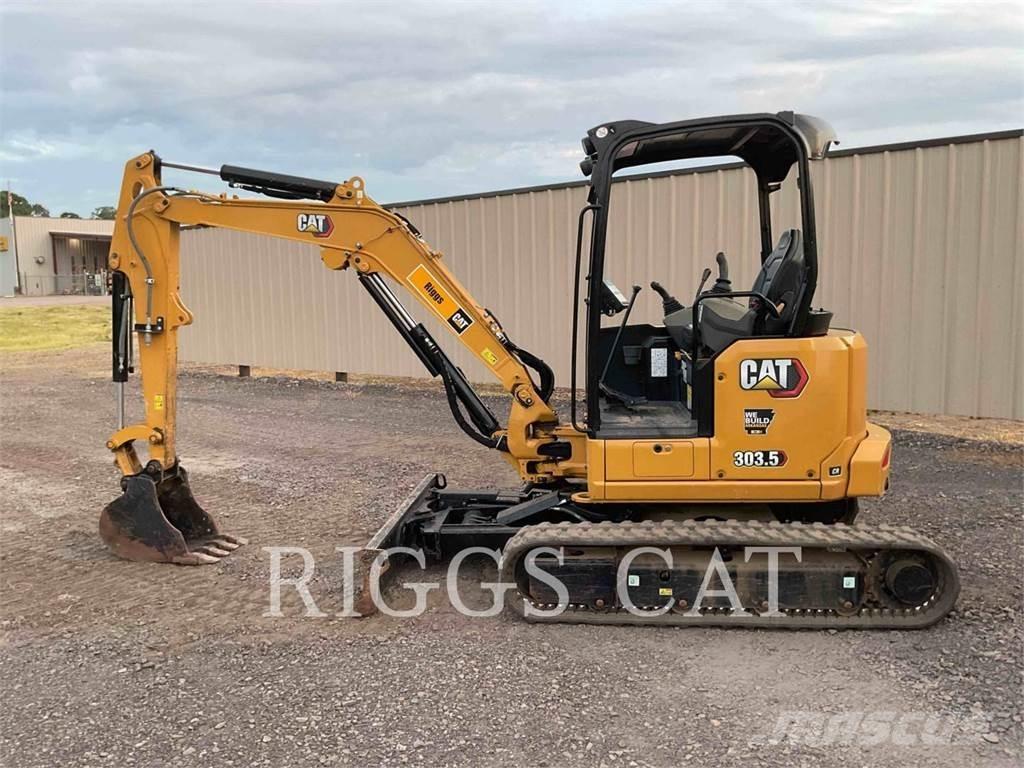 CAT 303.5 Bagri goseničarji