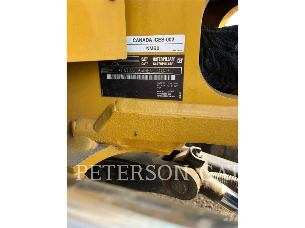 CAT 303.5 Bagri goseničarji