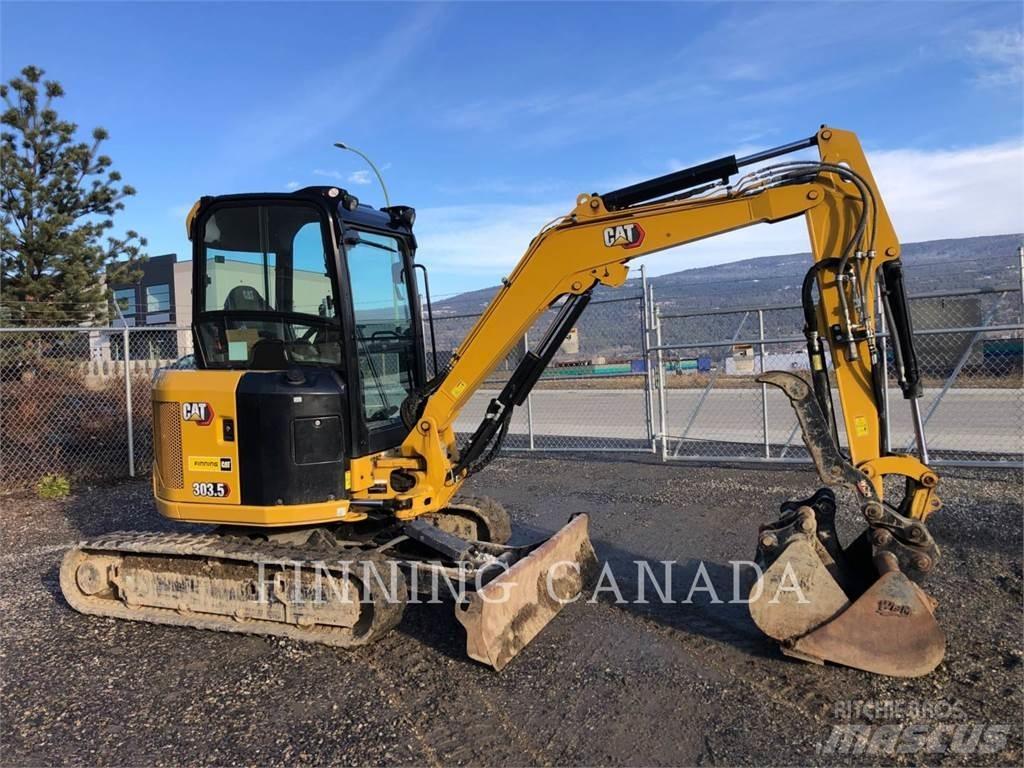 CAT 303.5-07 Bagri goseničarji