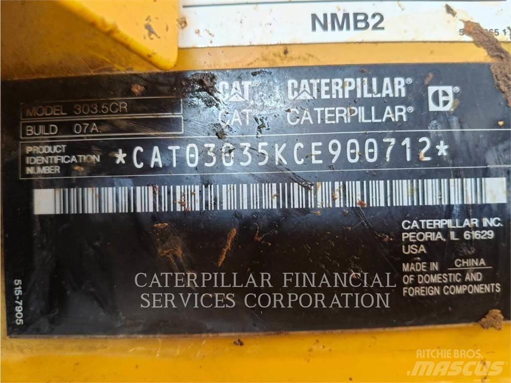 CAT 303.5-07CR Bagri goseničarji