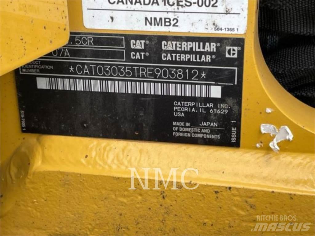 CAT 303.5-07CR Bagri goseničarji