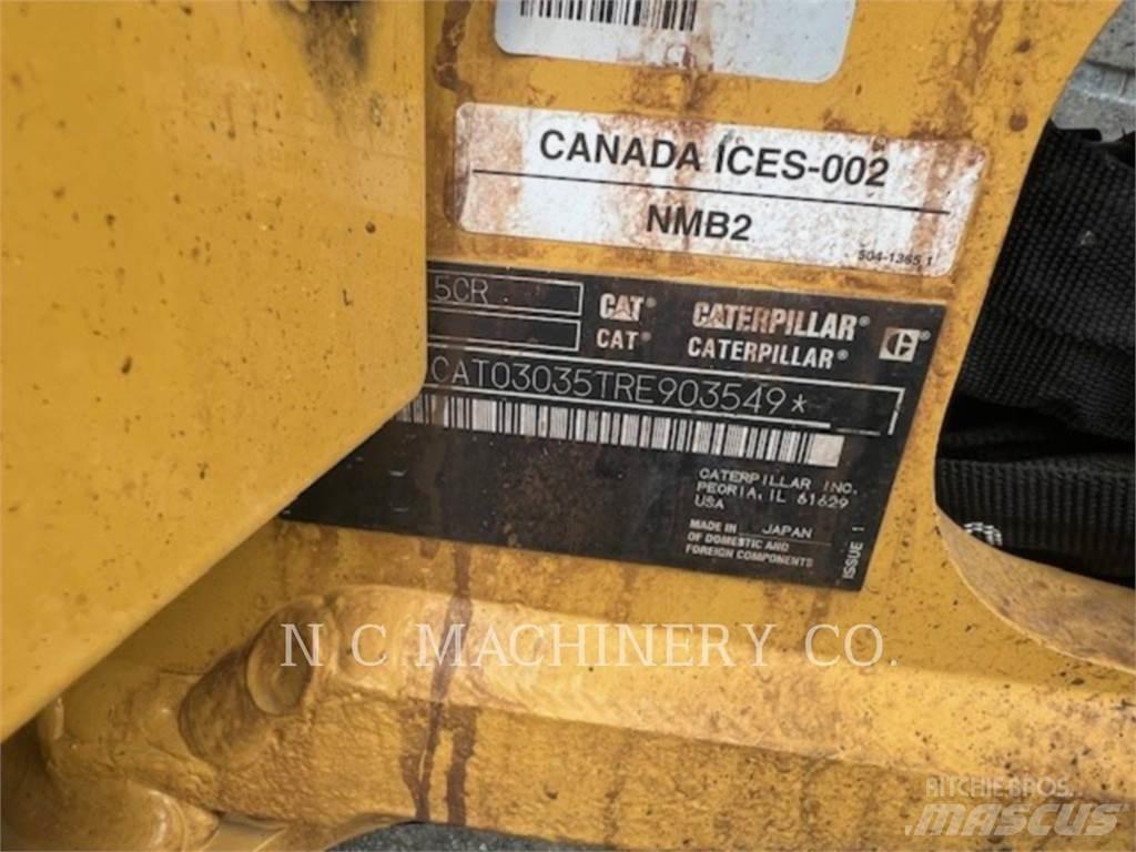 CAT 303.5 CRCB Bagri goseničarji