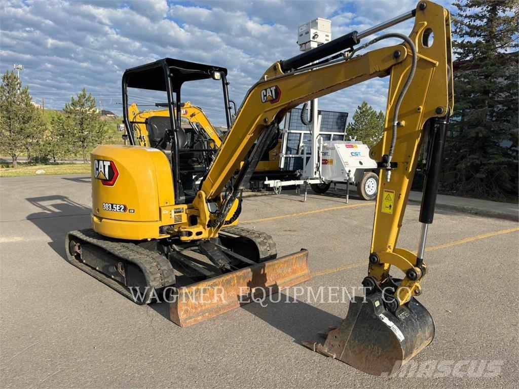 CAT 303.5E2 Bagri goseničarji