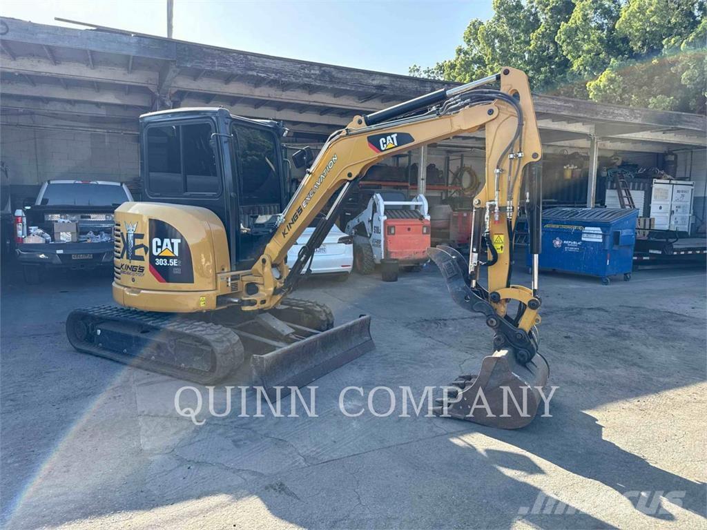 CAT 303.5E2 Bagri goseničarji