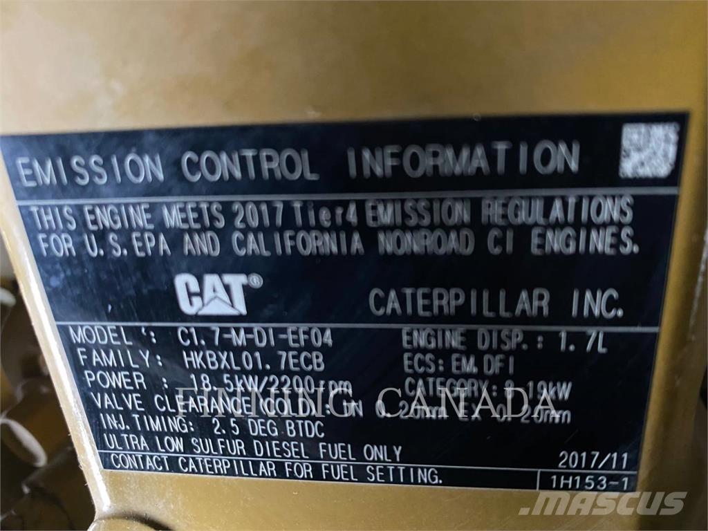 CAT 303.5E2 CR Bagri goseničarji