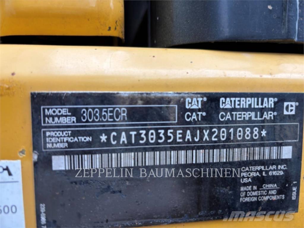 CAT 303.5ECR Bagri goseničarji