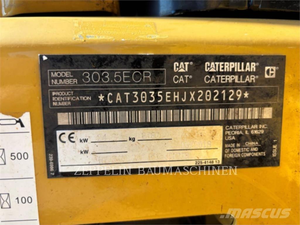 CAT 303.5ECR Bagri goseničarji