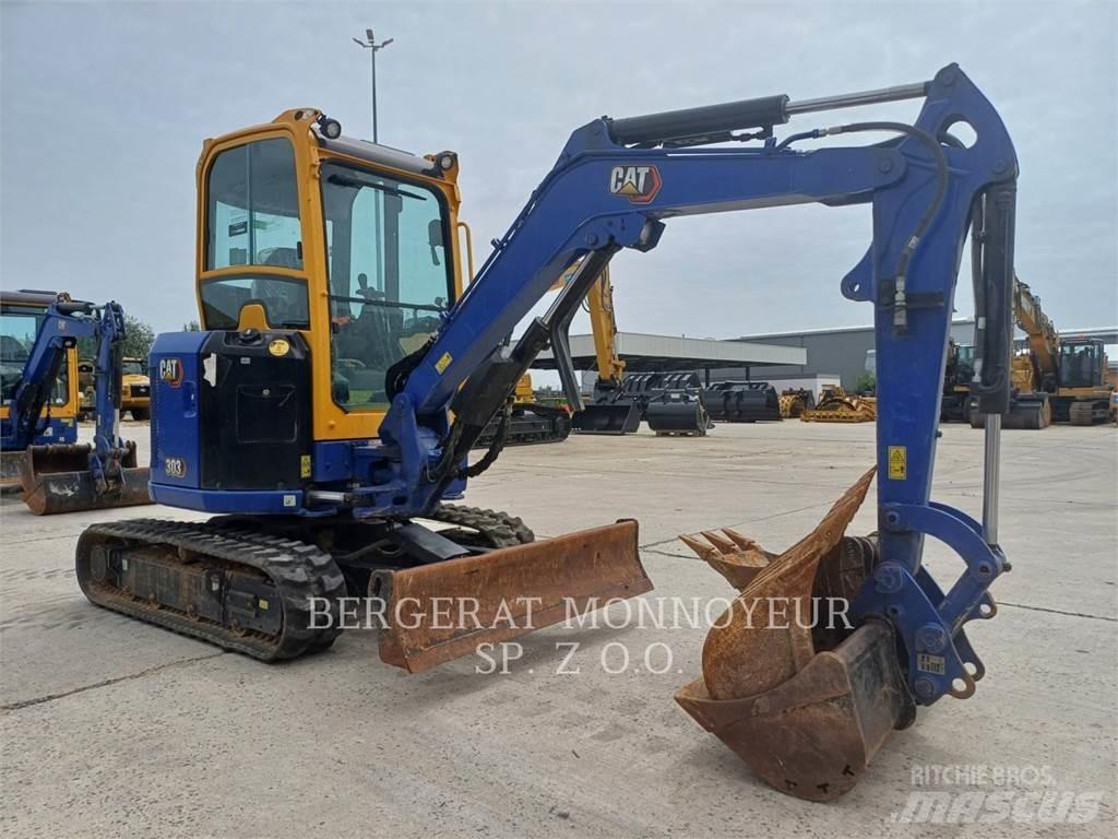 CAT 303 CR Bagri goseničarji