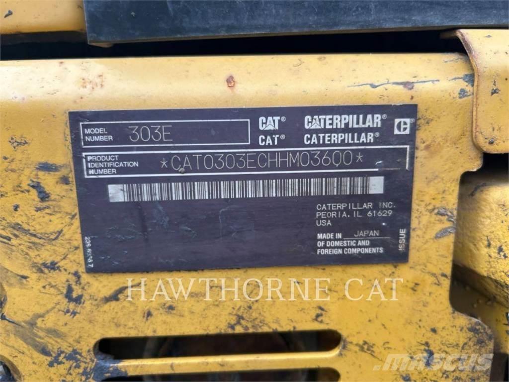 CAT 303E CR Bagri goseničarji