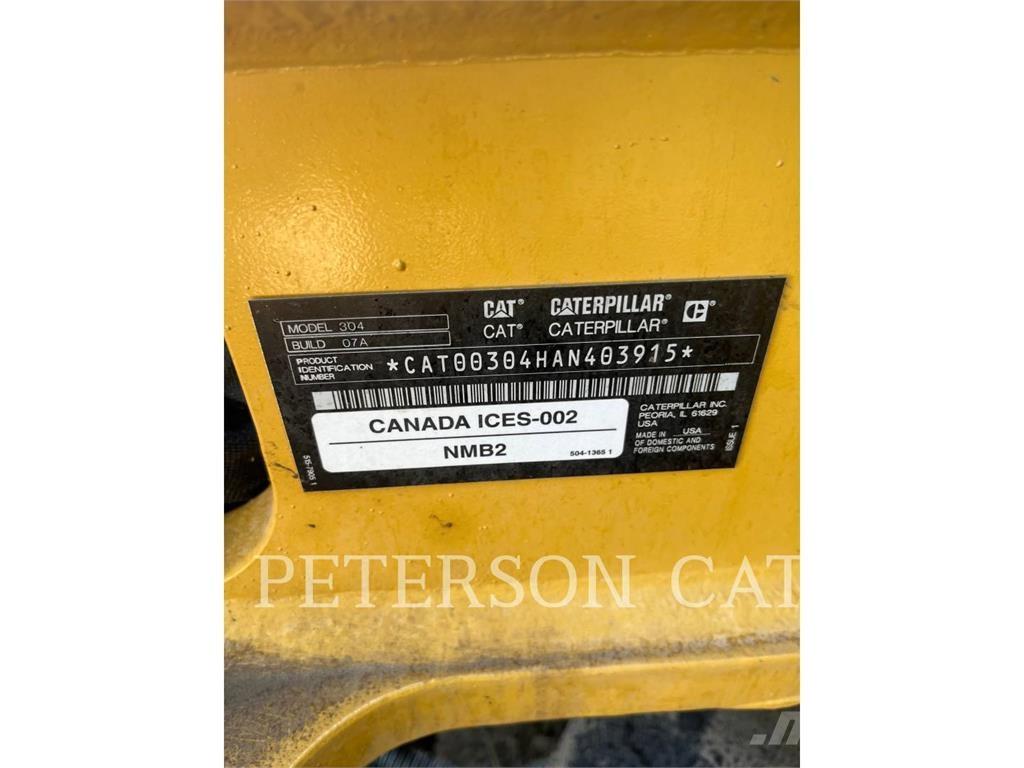 CAT 304 Bagri goseničarji