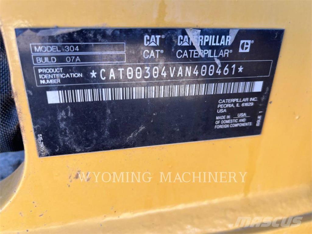 CAT 304 Bagri goseničarji