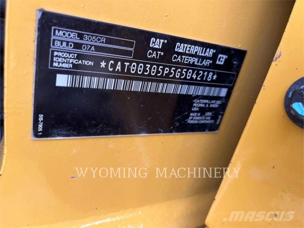 CAT 305 Bagri goseničarji