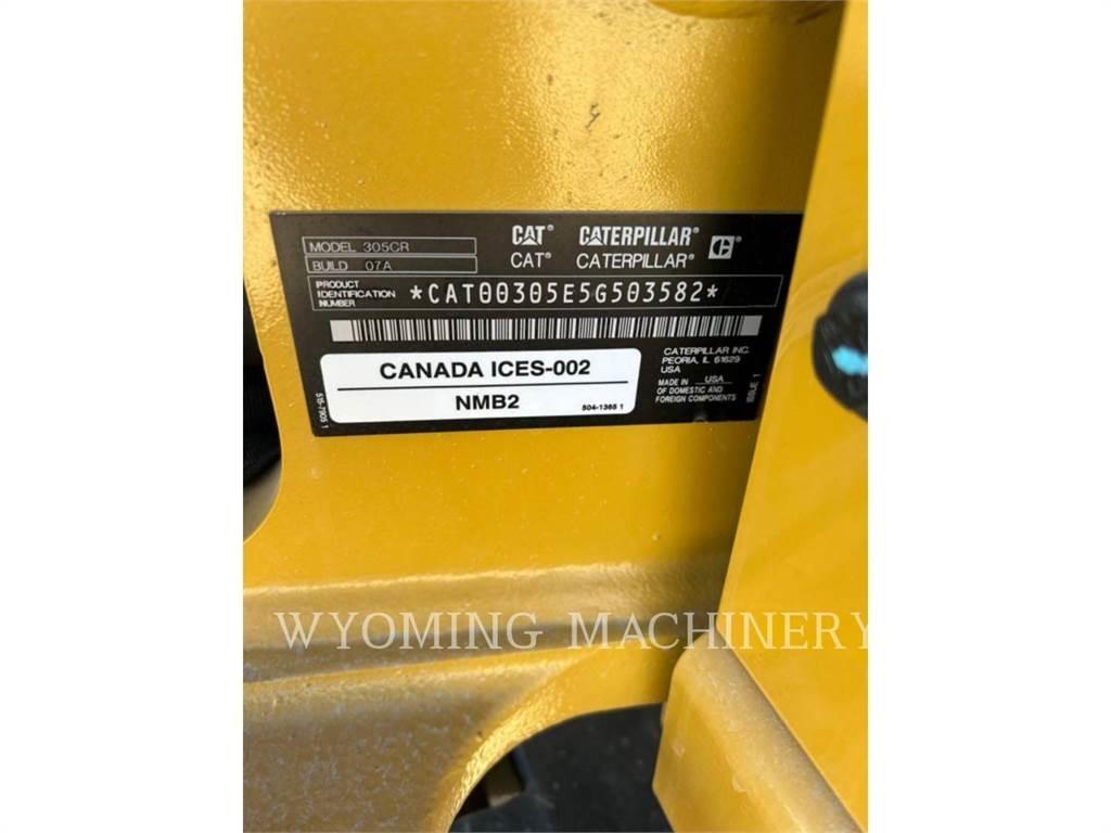 CAT 305-07CR Bagri goseničarji