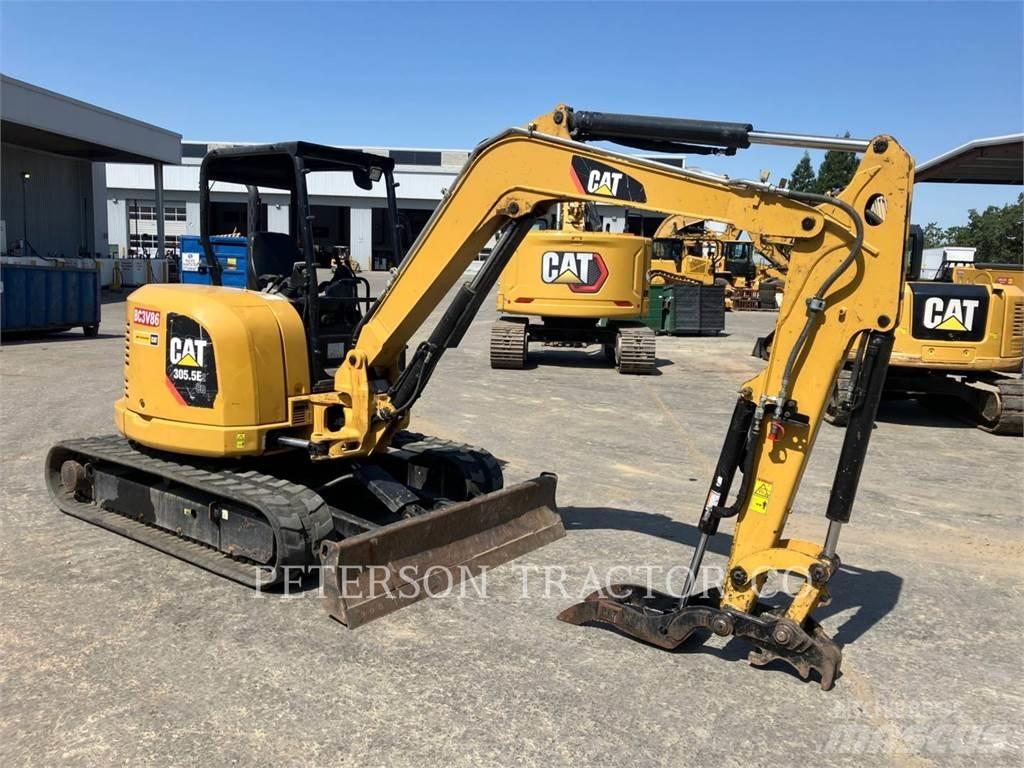 CAT 305.5E2 Bagri goseničarji