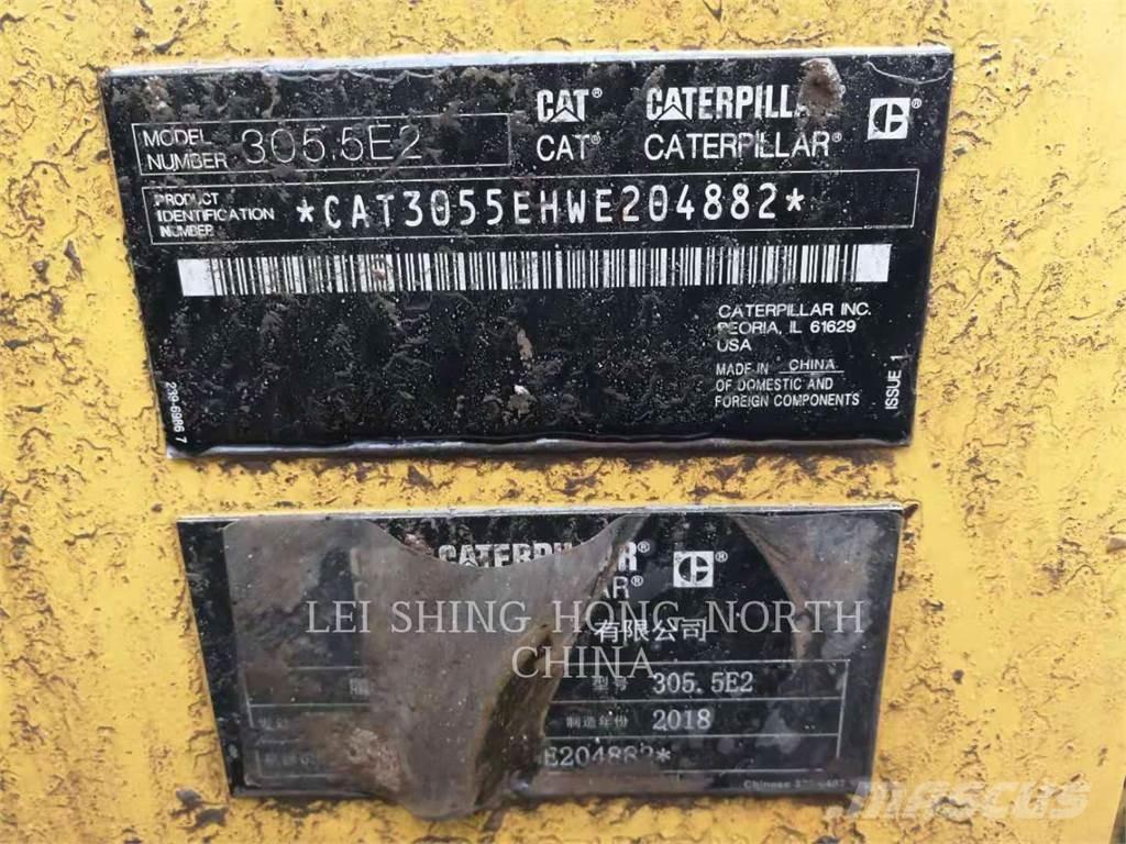 CAT 305.5E2 Bagri goseničarji