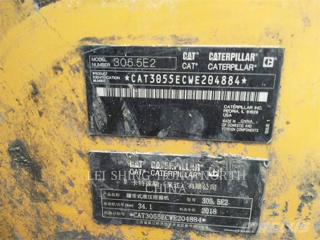 CAT 305.5E2 Bagri goseničarji